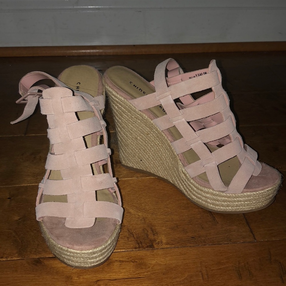 Chinese Laundry Wedges (never worn)